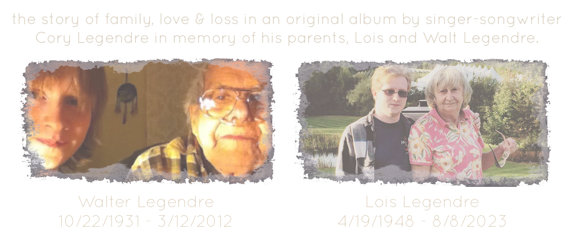 Lois and Walter Legendre